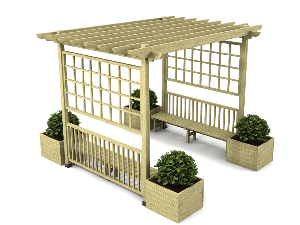 Ahşap Ürünler - Pergola-AUP-104